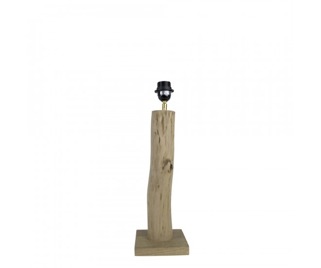 Dřevěná základna ke stolní lampě Eukalyptus - 10*10*50cm