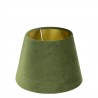 Stínidlo na lampu v zelenkavé barvě - 24*24*16cm Barva: zelenkaváMateriál: samet / plastHmotnost: 0,18 kg Údržba: Otřete navlhčeným hadříkem