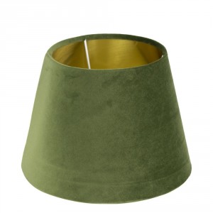 Stínidlo na lampu v zelenkavé barvě - 30*30*21cm