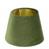 Stínidlo na lampu v zelenkavé barvě - 30*30*21cm Barva: zelenkavá barva, zevnitř zlatáMateriál: samet / plastHmotnost: 0,26 kg
Údržba: Otřete navlhčeným hadříkem