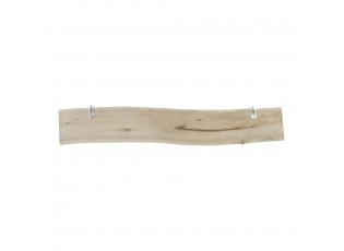 Dřevěný věšák s 5-ti háčky - 73*12*13cm