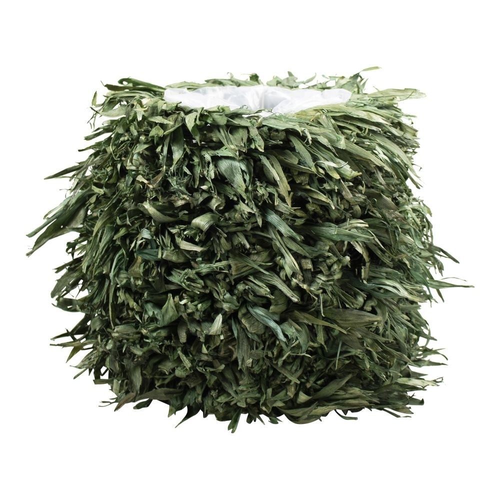 Zelený třásňovitý květináč z kukuřičných listů - 38*20*35cm LJBPHG33