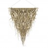 Tapisérie pletený trojúhelník palmového listí na hůlce - 3*65*75cm Barva: přírodníMateriál: palmový listHmotnost: 0,46 kg
