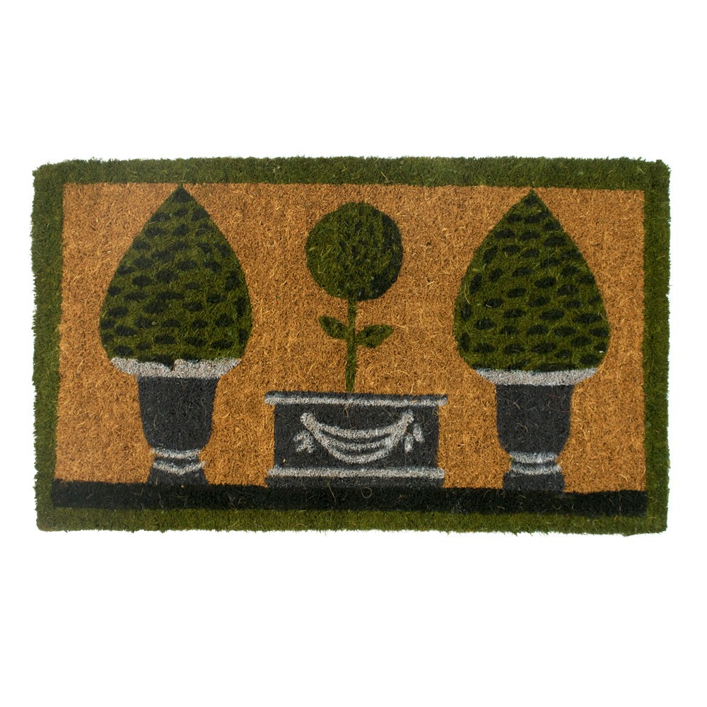 Kokosová rohož ručně vyrobená 3 topiary - 75*45*3cm