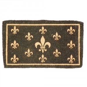 Rohožka z kokosových vláken Fleur de lis - 75*45*4cm
