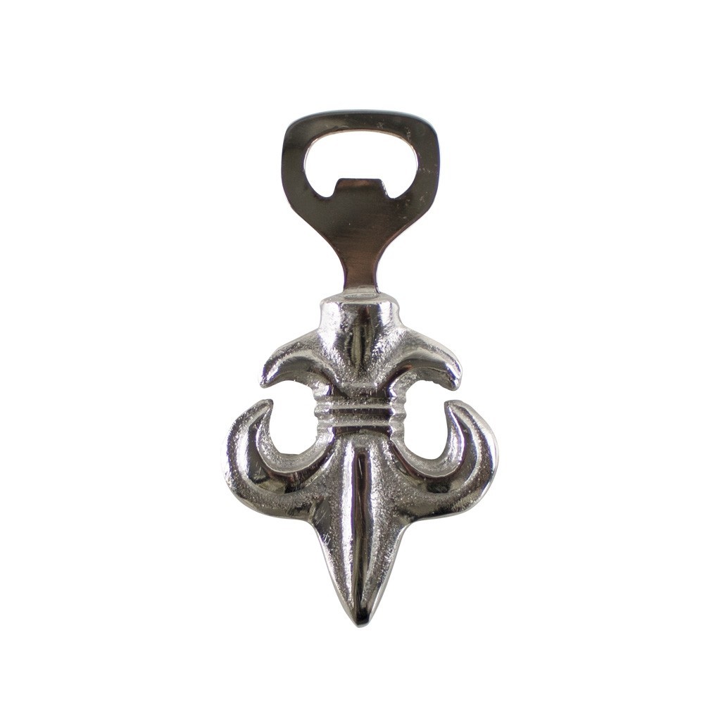 Kovový otvírák na láhve Fleur de Lis - 13cm