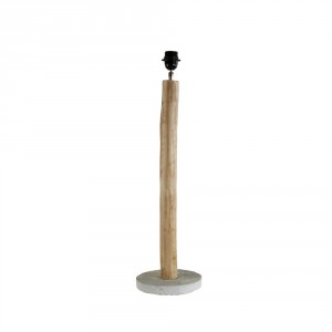 Dřevěná základna ke stolní lampě Eukalyptus - Ø 20*71cm/E27