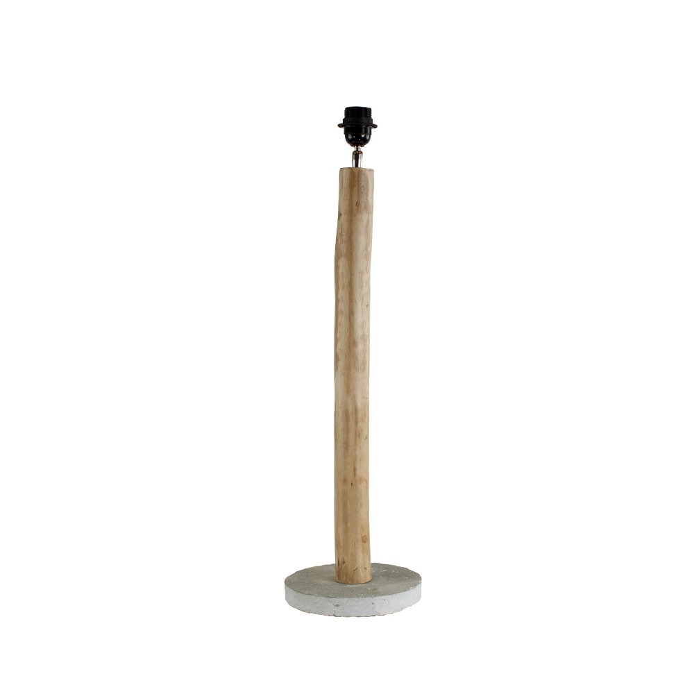 Dřevěná základna ke stolní lampě Eukalyptus - Ø 20*71cm/E27 Mars & More