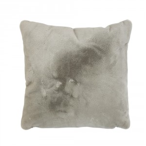 Šedý polštář čtvercový Taupe - 45*45*15cm