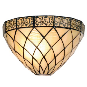 Nástěnná lampa Tiffany Filligree - 30*15*20 cm 1x E14 / Max 40W