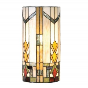 Nástěnná lampa Tiffany - 20*11*36 cm 2x E14 / Max 40w