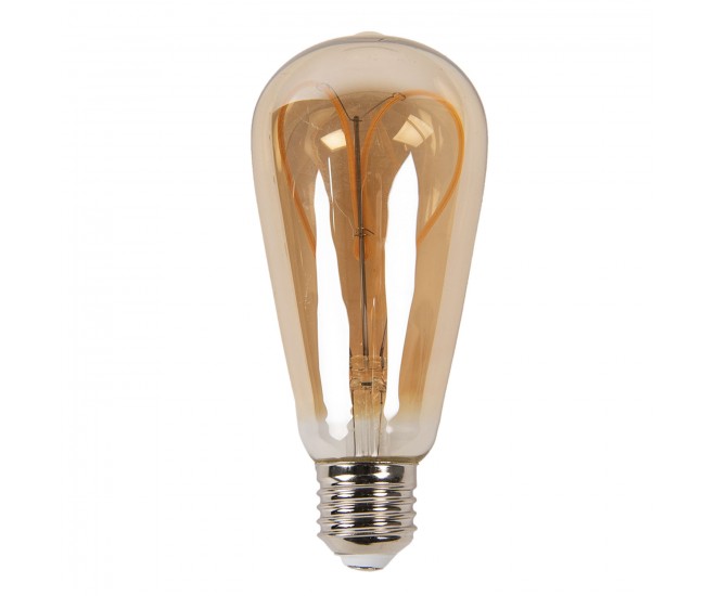 Žárovka Antique LED Bulb Heart - Ø 6*14 cm E27/3W