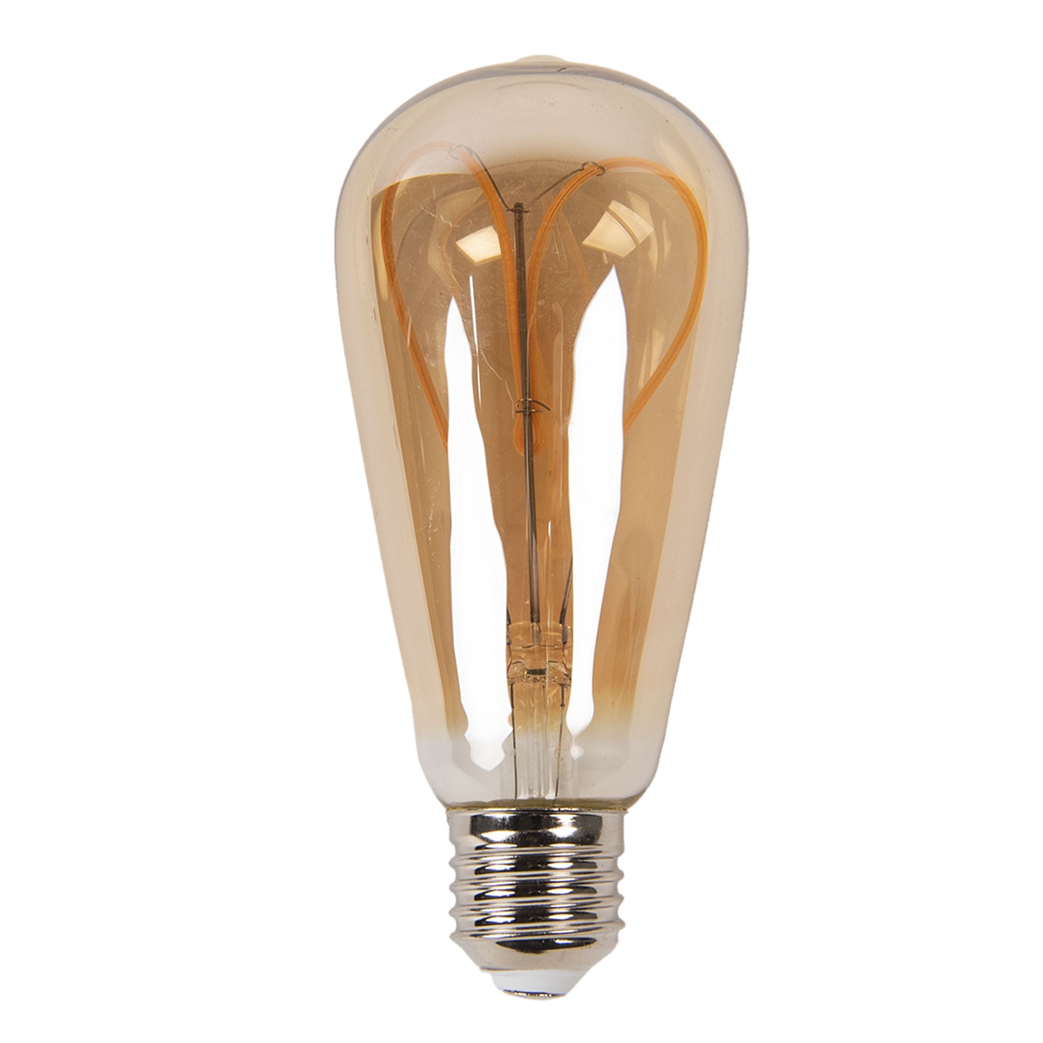 Levně Žárovka Antique LED Bulb Heart - Ø 6*14 cm E27/3W LP101