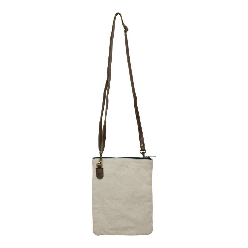 Kožená bavlněná Crossbody s Čivavou - 18*2*23cm