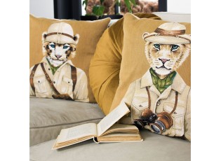Gobelínový polštář safari Panter - 45*15*45cm