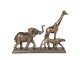 Dekorace Divoká africká zvířata - 44*10*33 cm