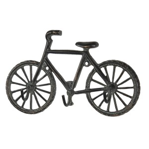 Kovový věšák na oblečení v designu kola - 19*4*12 cm