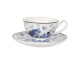Porcelánový bílý šálek s podšálkem Paon - 0,2L