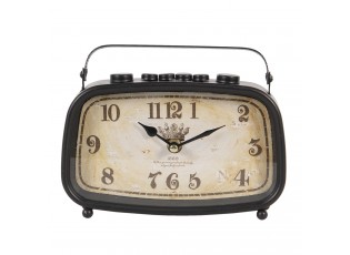 Vintage stolní hodiny Yasmina - 20*5*15 cm / 1*AA