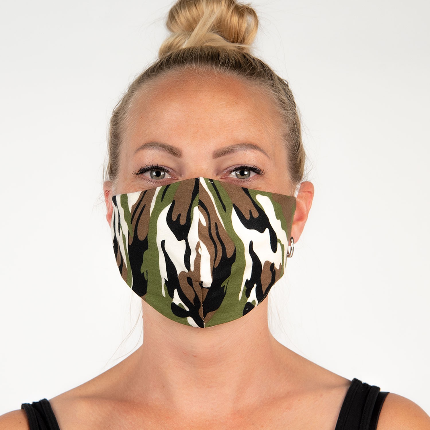 Maskáčová bavlněná rouška na obličej Clayre & Eef