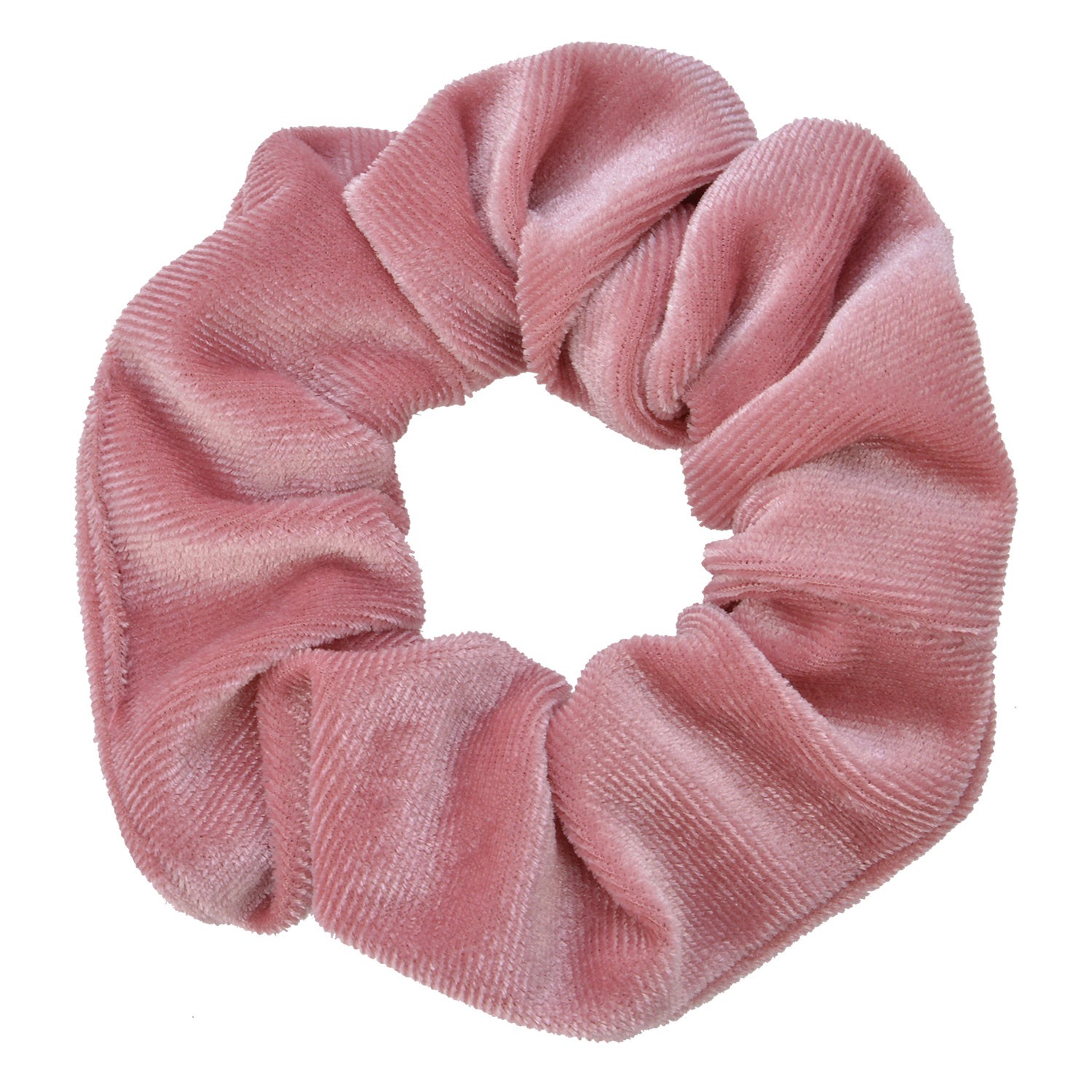 Růžová látková gumička - Ø 10*2 cm Clayre & Eef