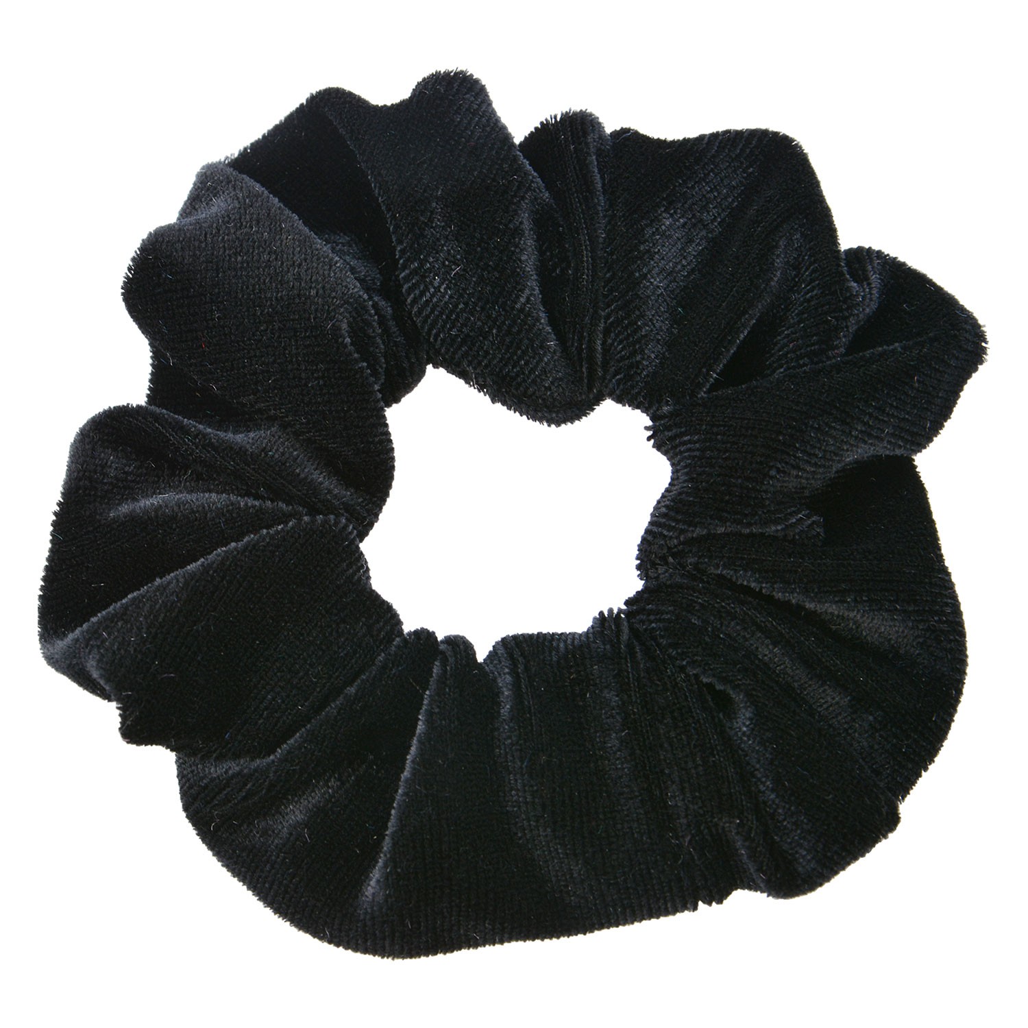 Černá látková gumička - Ø 10*2 cm Clayre & Eef