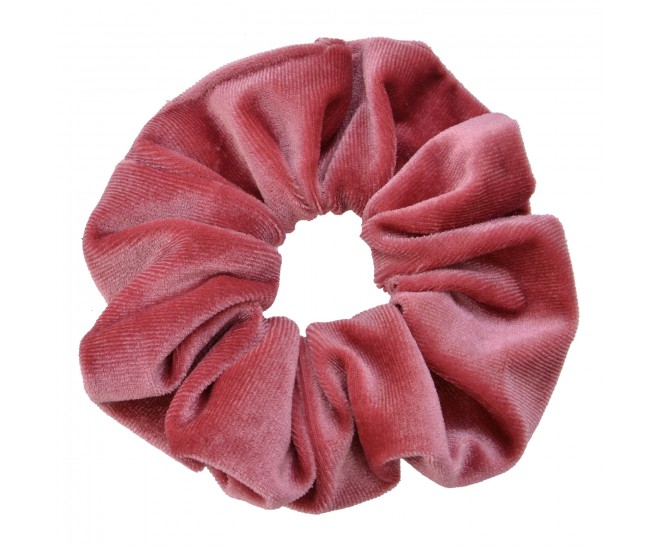 Růžová sametová gumička
