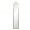 Vintage nástěnné zrcadlo s patinou Lourdes - 30*4*150 cm

Barva: Béžová / Bílá / Hnědá 
Materiál: Dřevo / Sklo
Hmotnost: 6 kg
