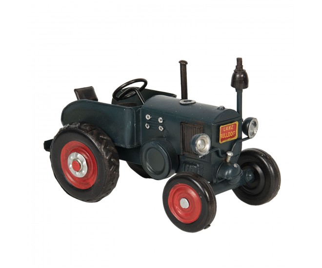  Retro kovový model tranktoru Lanz Bulldog - 17*10*11 cm