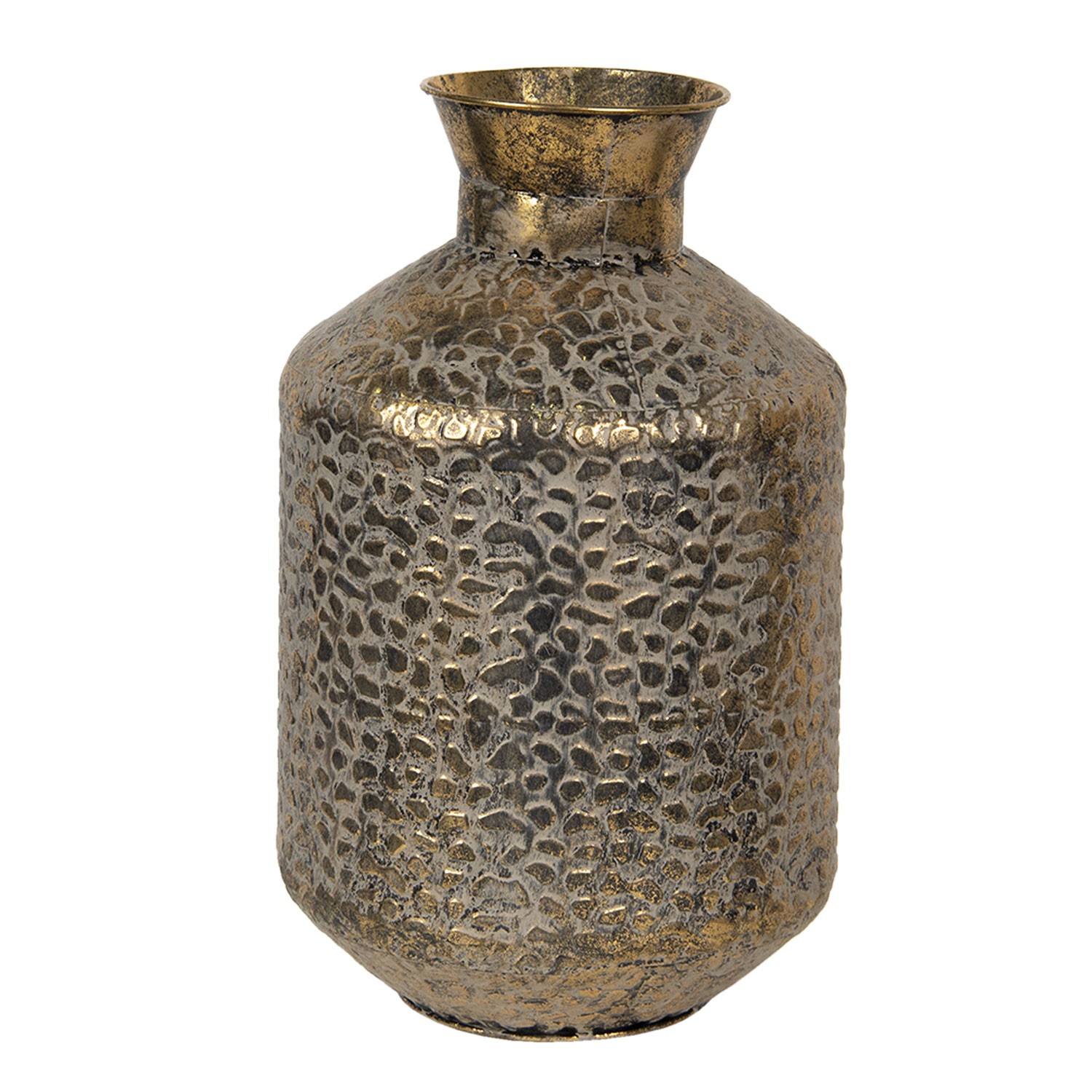 Zlatá kovová váza Marquite – Ø 26*46 cm Clayre & Eef