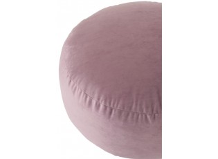 Sametový purpurový puf Haass - Ø 60*30 cm