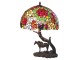 Stolní lampa Tiffany Cunégonde – Ø 43*58 cm E27/max 2*60W