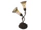 Tiffany stolní lampa Carillon - 34*25*58 cm E14/max 2*25W