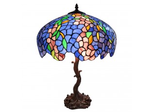 Stolní lampa Tiffany Arbre – Ø 43*61 cm E27/max 2*60W