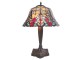 Stolní lampa Tiffany Veronique – Ø 42*58 cm E27/max 2*60W