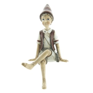 Dekorace sedící Pinocchio - 13*12*23 cm