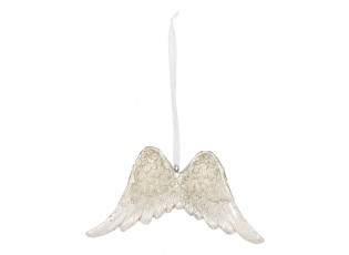 Závěsná dekorace andělská křídla - 12*2*9 cm