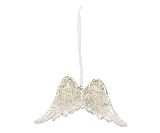 Závěsná dekorace andělská křídla - 12*2*9 cm