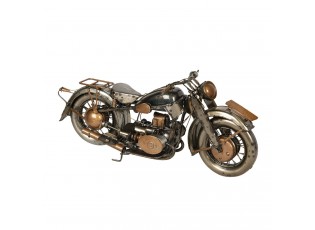 Kovový retro model zlato-měděné motorky - 32*11*14 cm