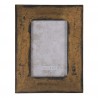 Bronzovo-hnědý fotorámeček s patinou - 17*1*22 cm / 10*15 cm