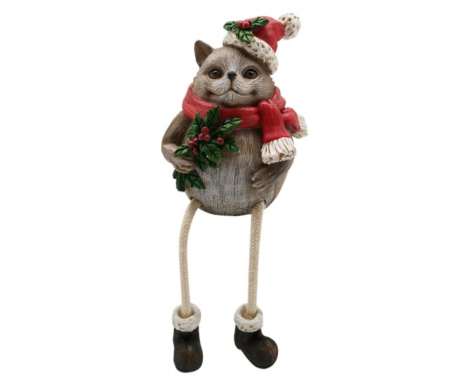Vánoční dekorativní soška ježka - 9*7*12 cm
