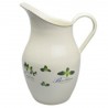 Krémový smaltovaný džbán s bylinkami Herbs - 20*26cm - 2.5L