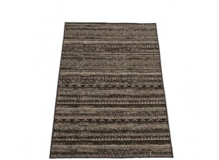 Přírodno-černý koberec Ethnic -  70*110cm