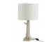 Stolní lampa s textilním stínidlem a medvídkem Bear - Ø 25*46 cm