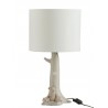 Stolní lampa s textilním stínidlem a medvídkem Bearlove - Ø 25*46 cm

Barva: Bílá, béžová
Materiál: Polyresin, textil
