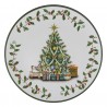Vánoční plastový talíř/podnos se stromkem - Ø 33 cm Barva: multiMateriál: pvc, papírHmotnost: 0,379 kg
