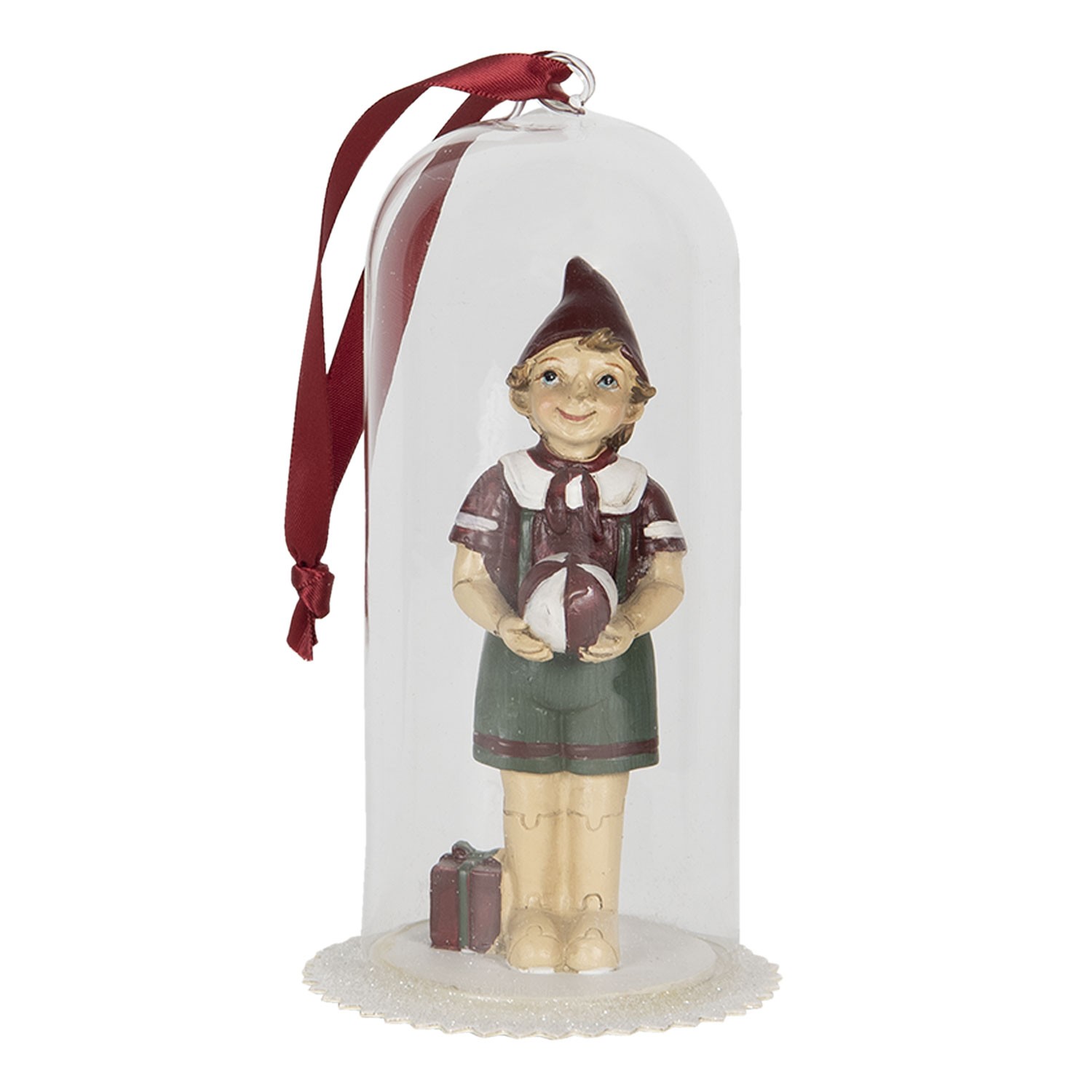 Vánoční ozdoba Pinocchio - 8*8*15 cm 6PR2921