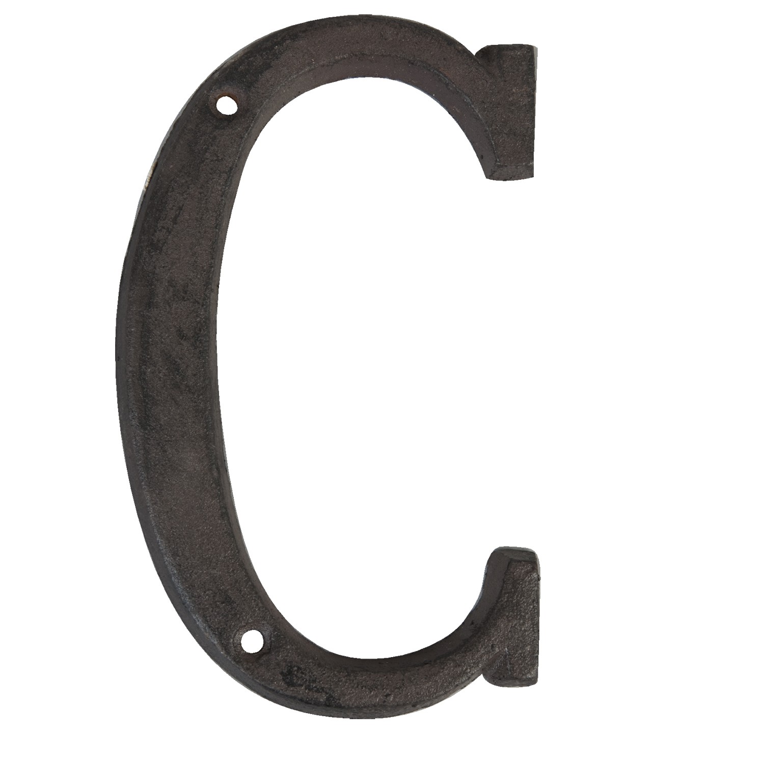Levně Nástěnné kovové písmeno C - 13 cm 6Y0840-C