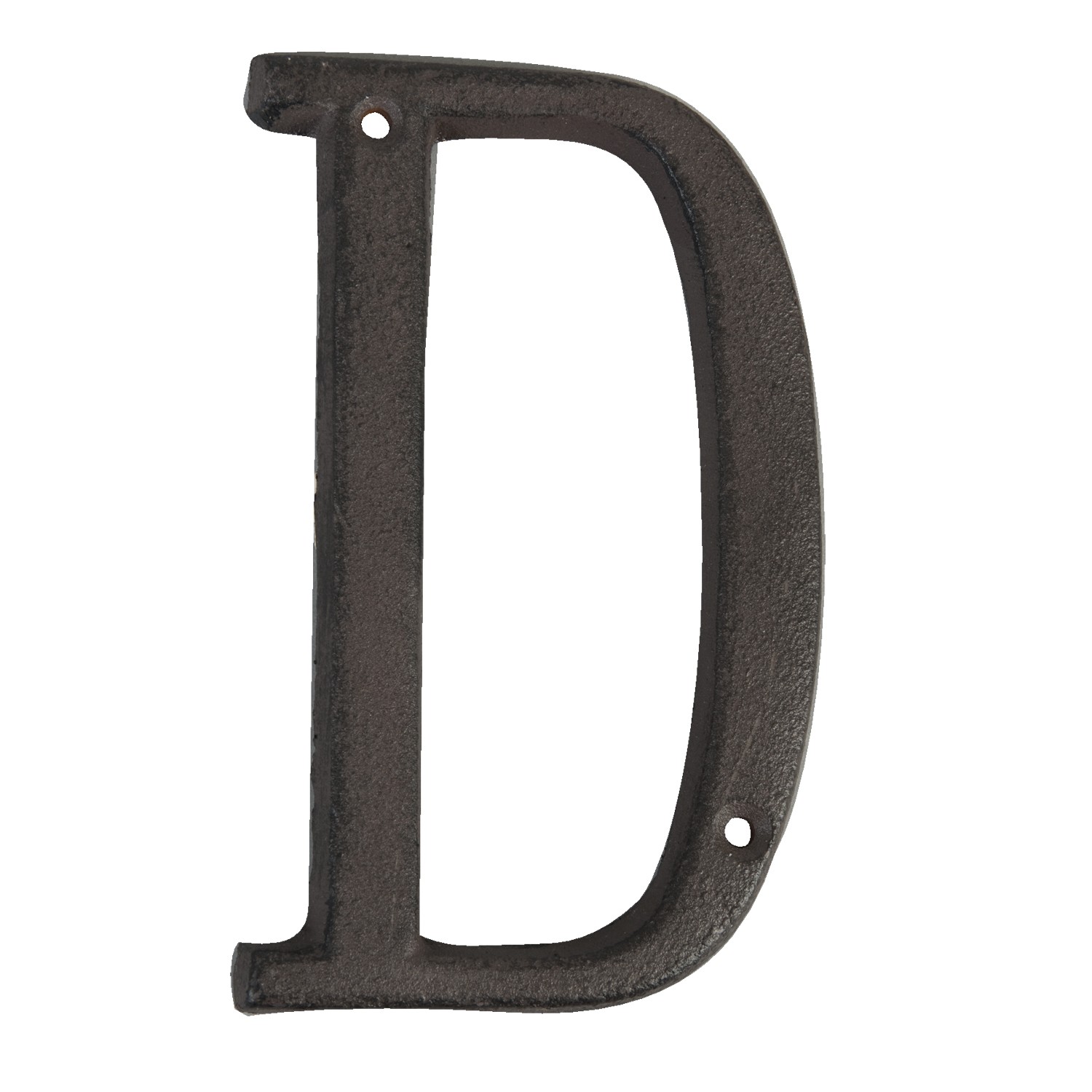 Nástěnné kovové písmeno D - 13 cm Clayre & Eef