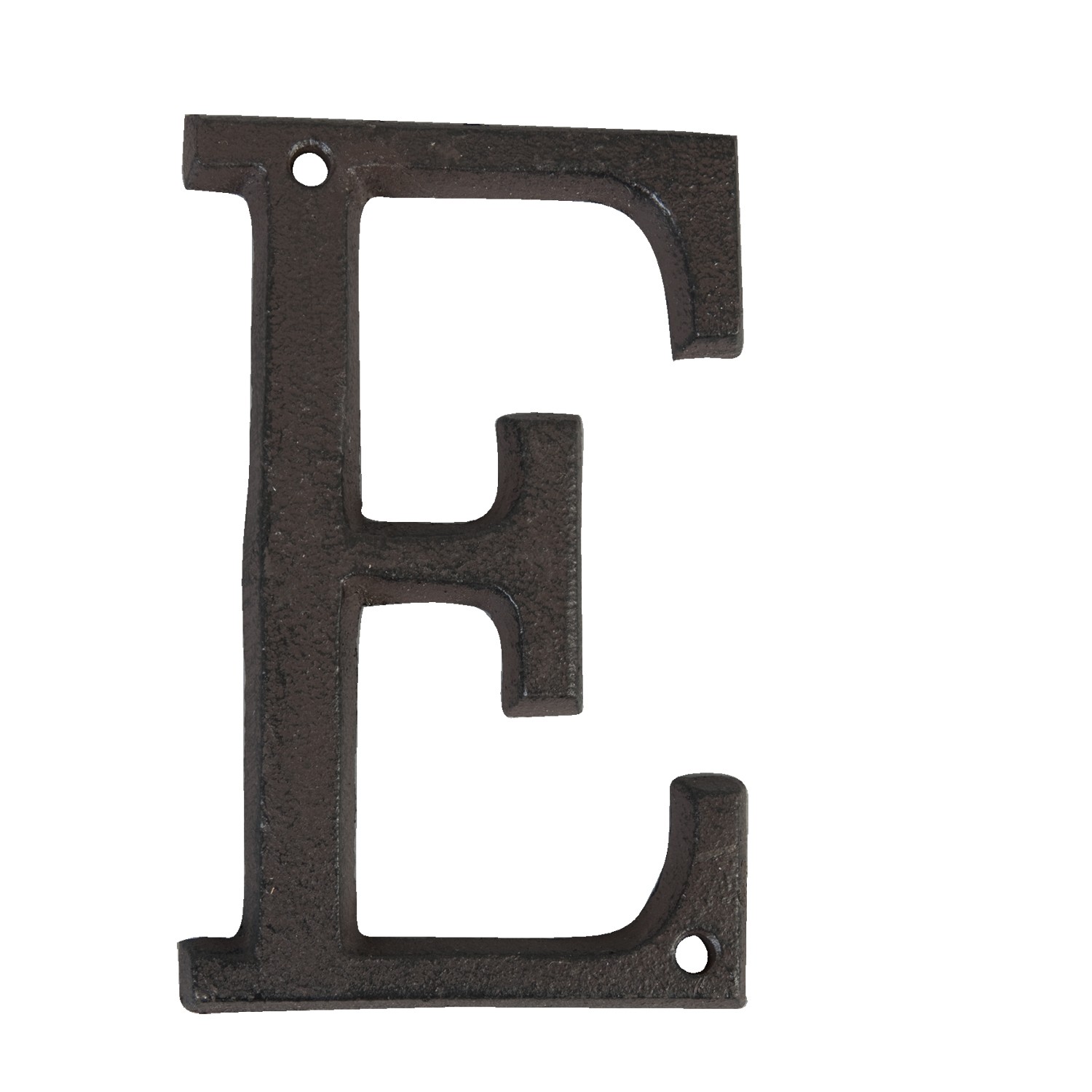 Nástěnné kovové písmeno E- 13 cm Clayre & Eef